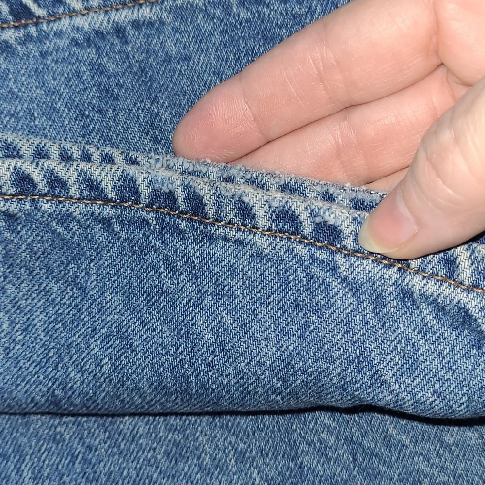 Madewell Curvy Baggy Straight Classic Jeans Size 27 - Picture 5 of 5